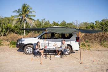 Prado 4wd car hire for a family of 5 all year round from Darwin