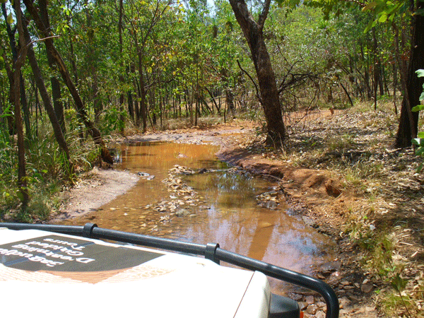 Jim Jim 4WD Track Road in September