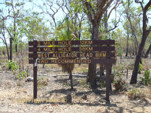 Two mile hole campground and four mile hole campground