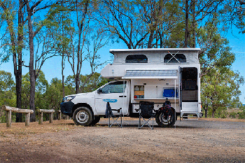vehicle age 4-9 years on average 4wd camper